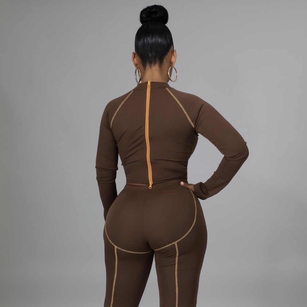 Mocha Legging Set - Picture 2 of 4